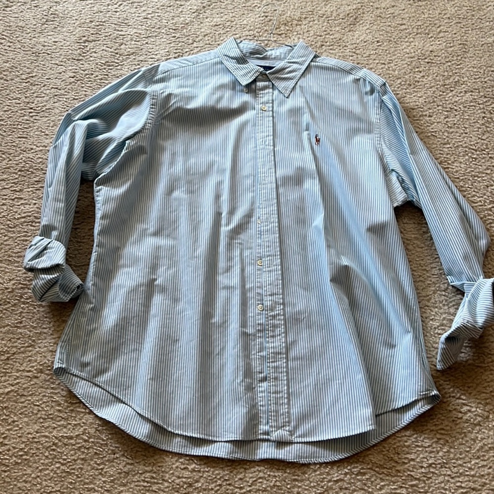 Polo Ralph Lauren, striped button up shirt